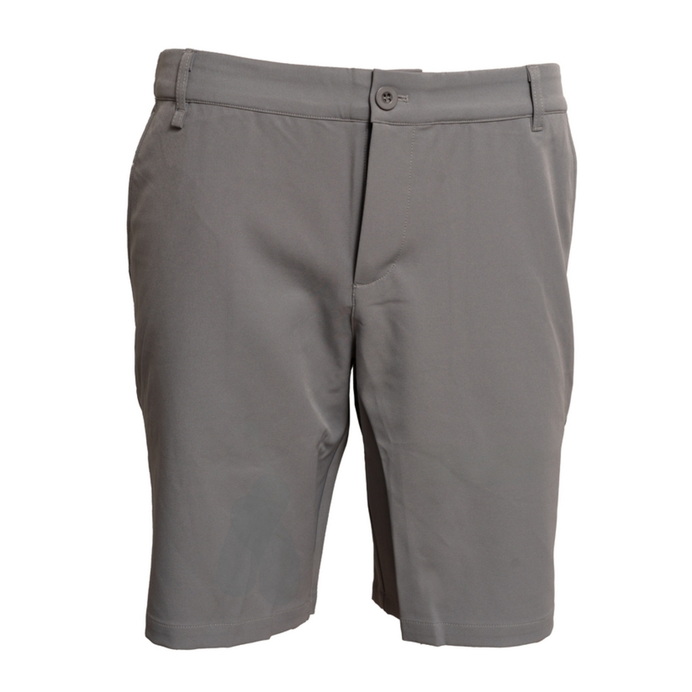 Gray Athletic Shorts with Tailored Cut